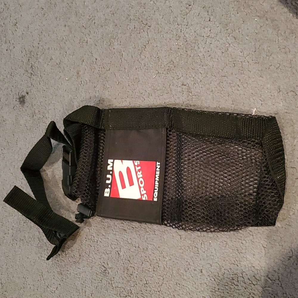 B.U.M. water bottle over the shoulder holder
